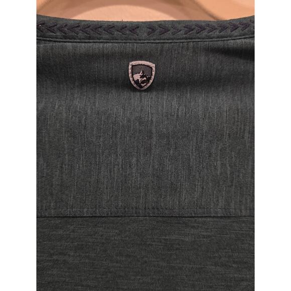 Kuhl Women's Teal V Neck Short Sleeve Shirt Size XS Preloved - Picture 5 of 8